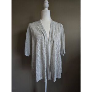 Cyrus Open Front Cardigan Sz 1X New